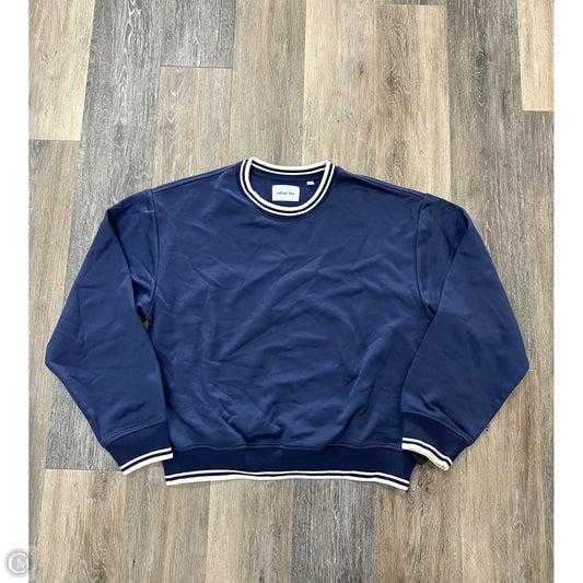 Sweatshirt Crewneck By Wilfred In Blue, Size: L