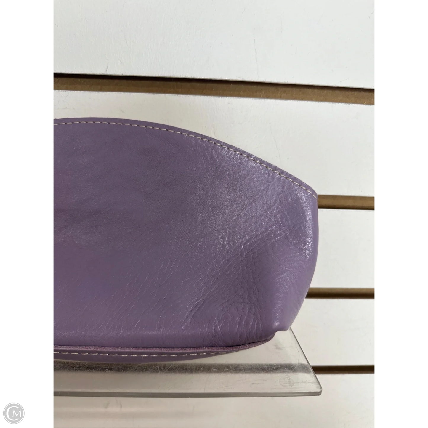Makeup Bag Leather By Portland Leather, Size: Medium