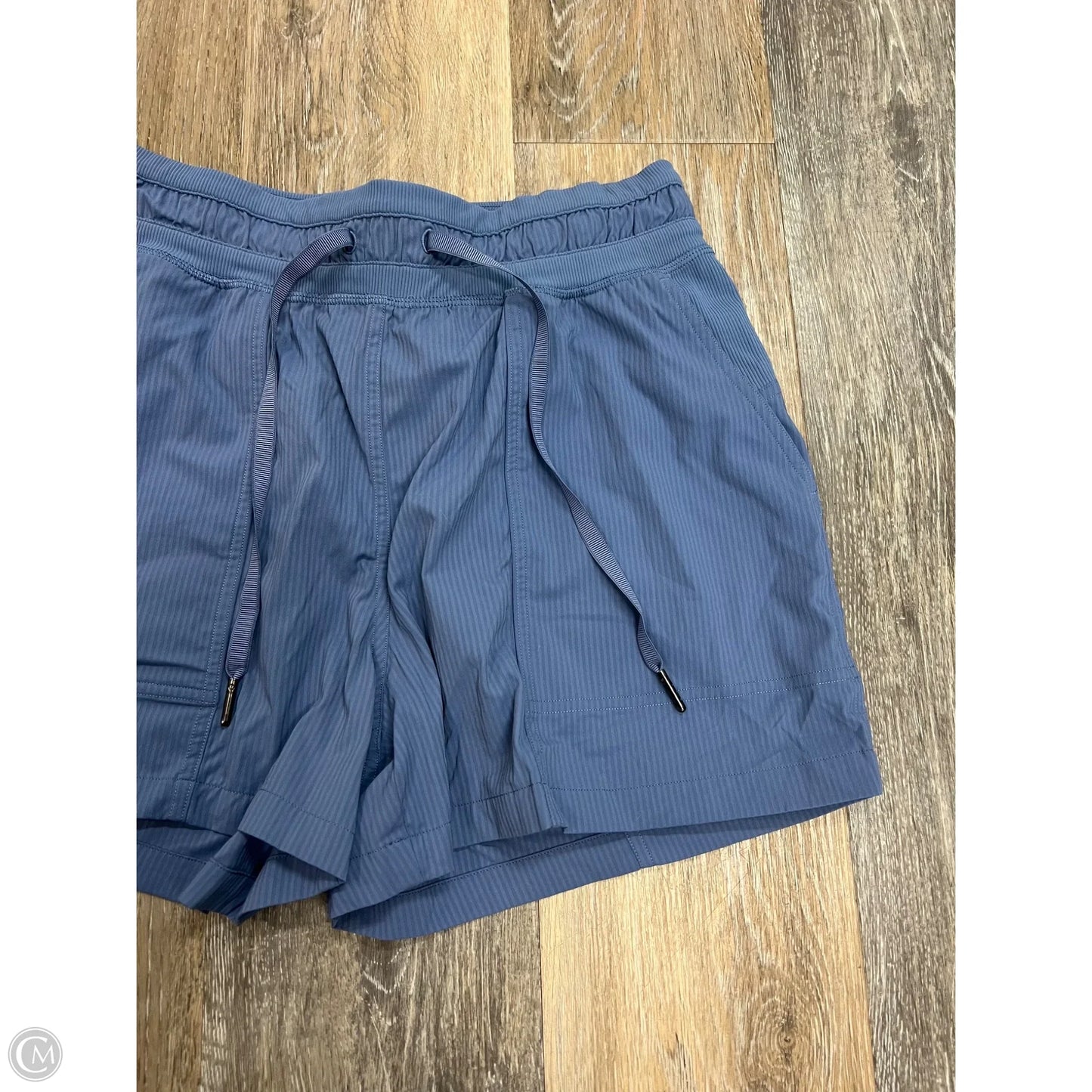 Athletic Shorts By Lululemon In Blue, Size: 4