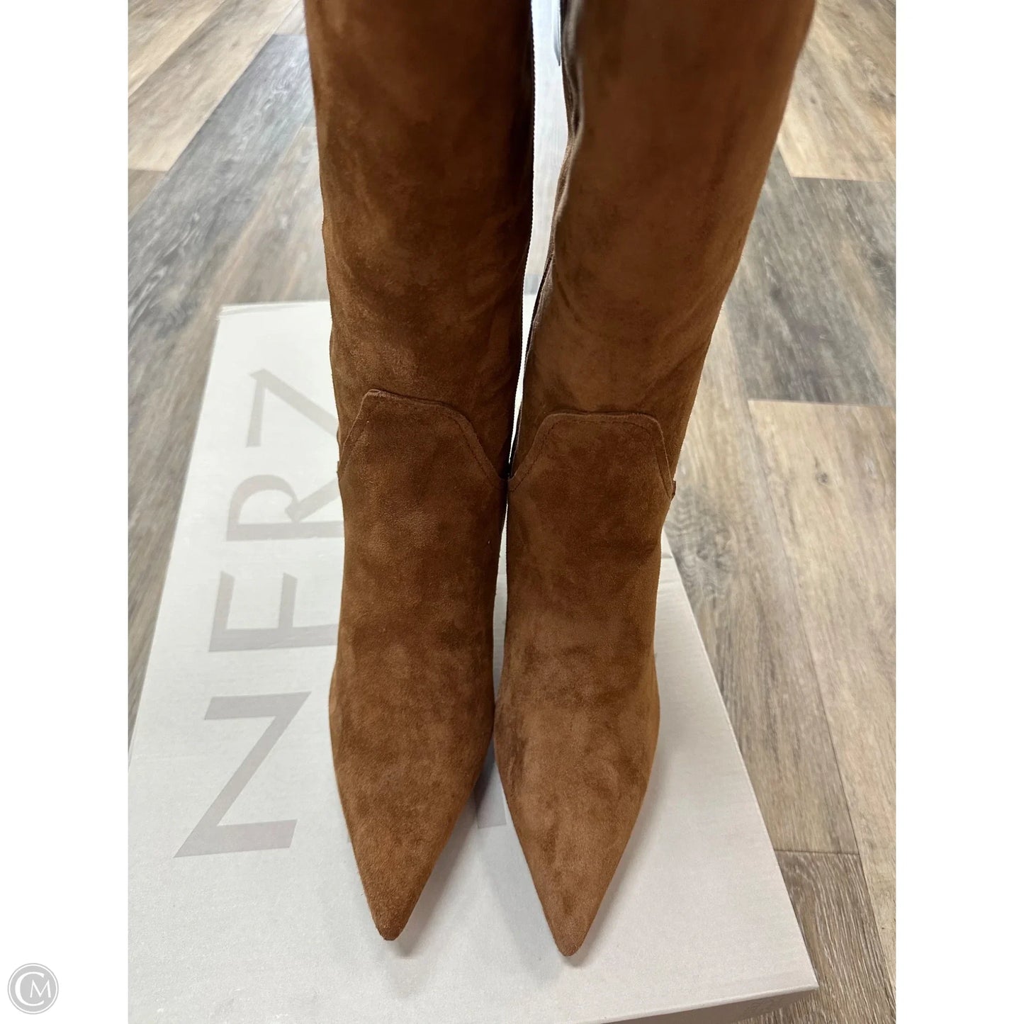 Boots Knee Heels By Naturalizer In Brown, Size: 9