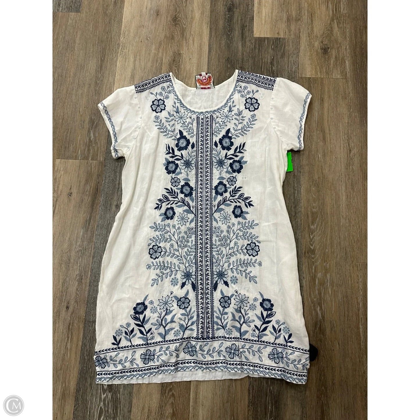 Dress Casual Short By Johnny Was In White, Size: L