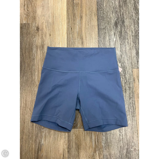 Athletic Shorts By Lululemon In Blue, Size: 8