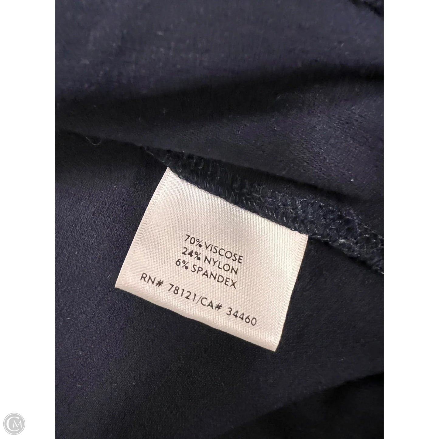 Dress Casual Short By Eileen Fisher In Blue, Size: M