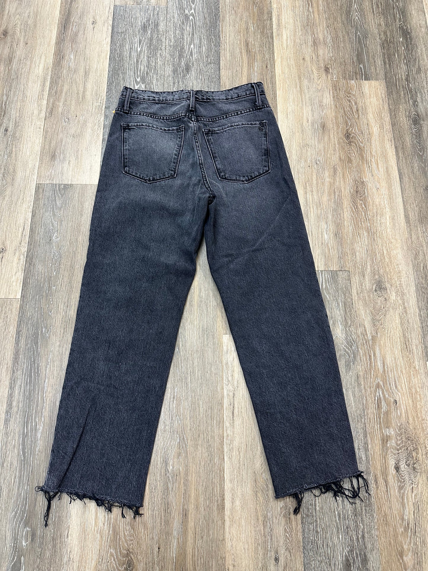 Jeans Straight By Black Orchid In Black Denim, Size: 4