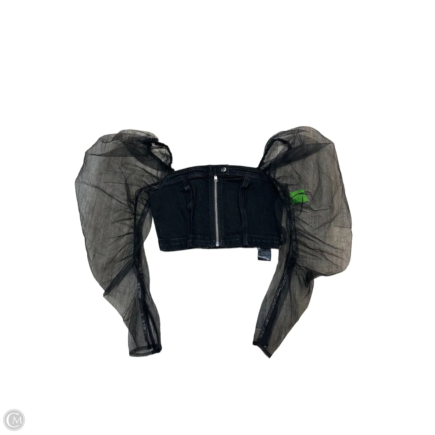 Blouse Long Sleeve By Pilcro In Black, Size: Xxs