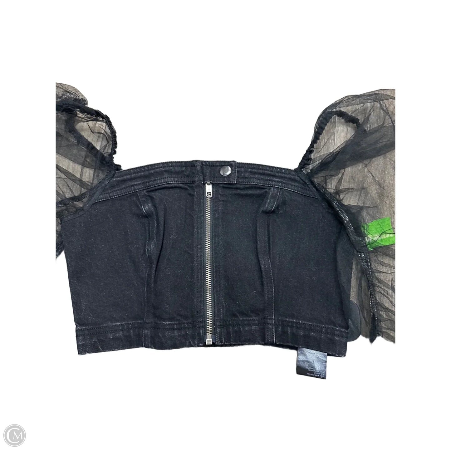 Blouse Long Sleeve By Pilcro In Black, Size: Xxs