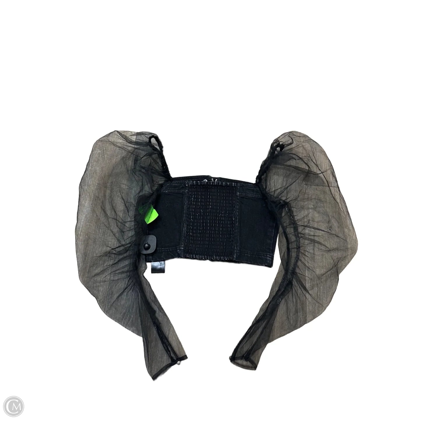 Blouse Long Sleeve By Pilcro In Black, Size: Xxs