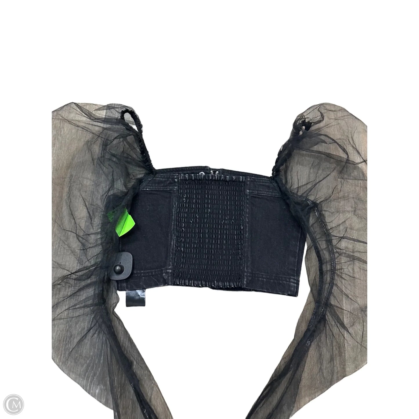 Blouse Long Sleeve By Pilcro In Black, Size: Xxs