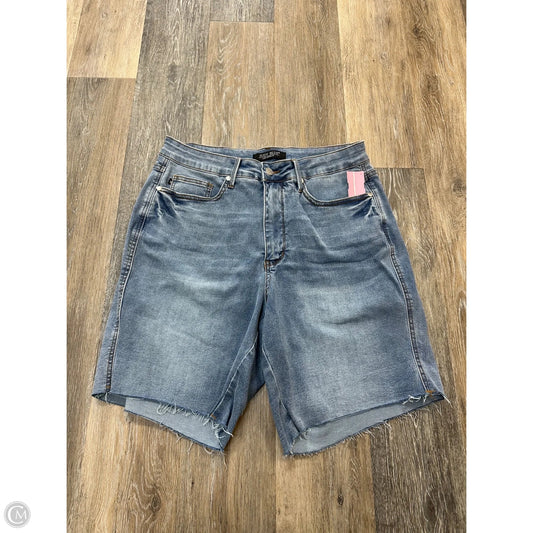 Shorts By Judy Blue In Blue Denim, Size: 1x