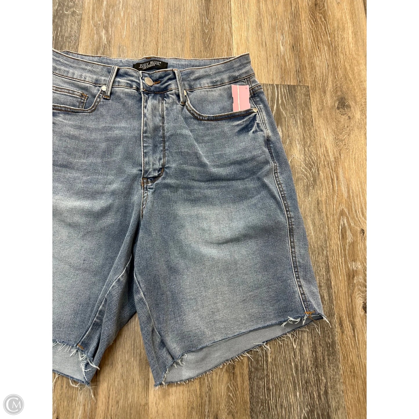 Shorts By Judy Blue In Blue Denim, Size: 1x