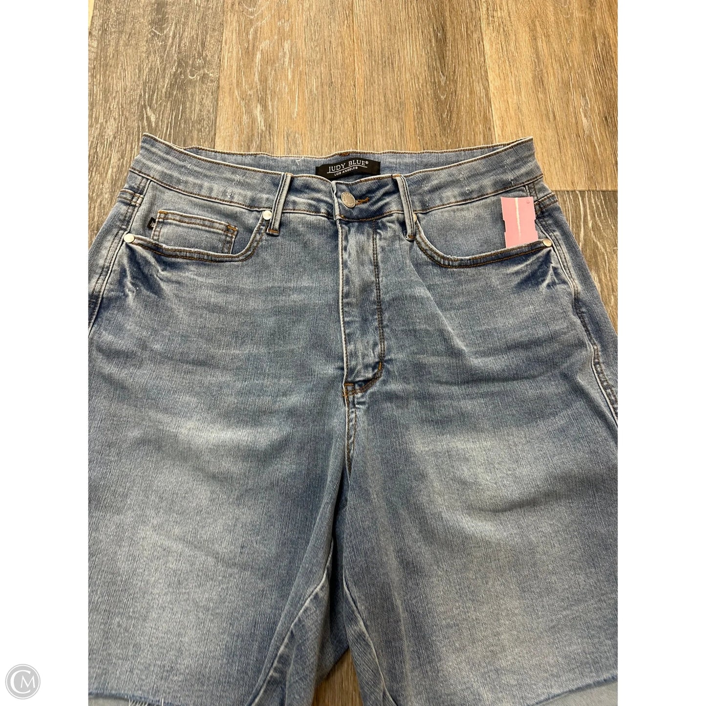 Shorts By Judy Blue In Blue Denim, Size: 1x