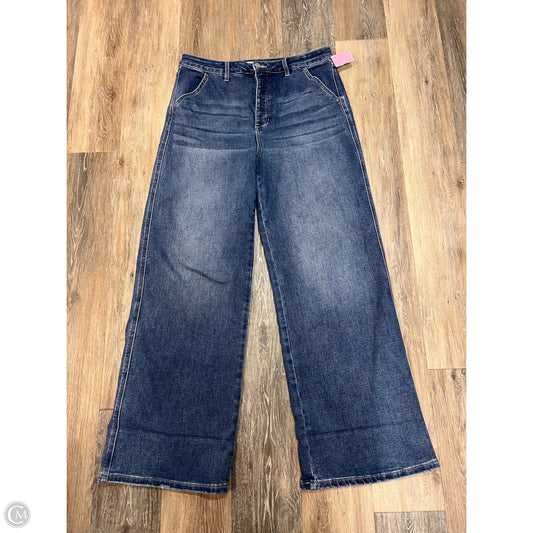 Jeans Wide Leg By Mica In Blue Denim, Size: 12/31