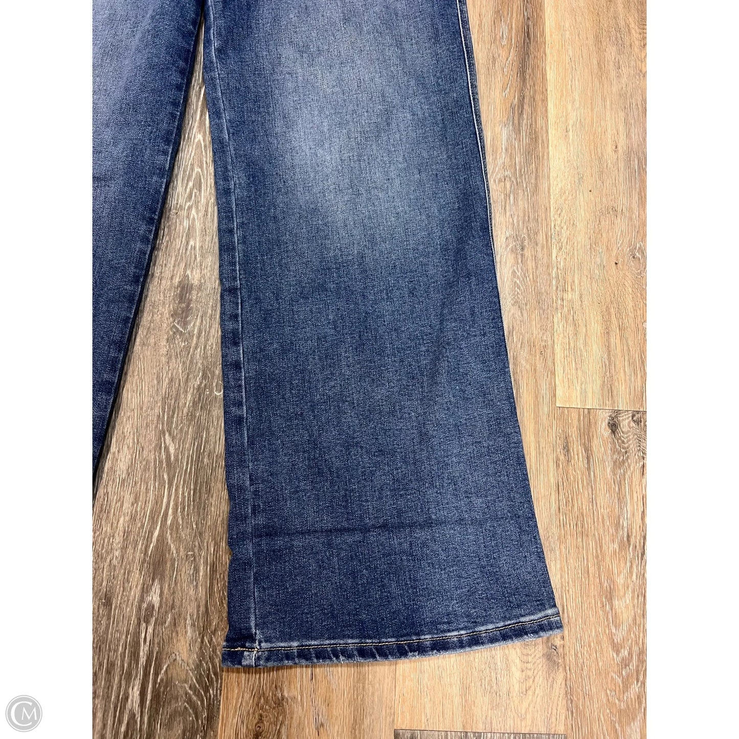 Jeans Wide Leg By Mica In Blue Denim, Size: 12/31