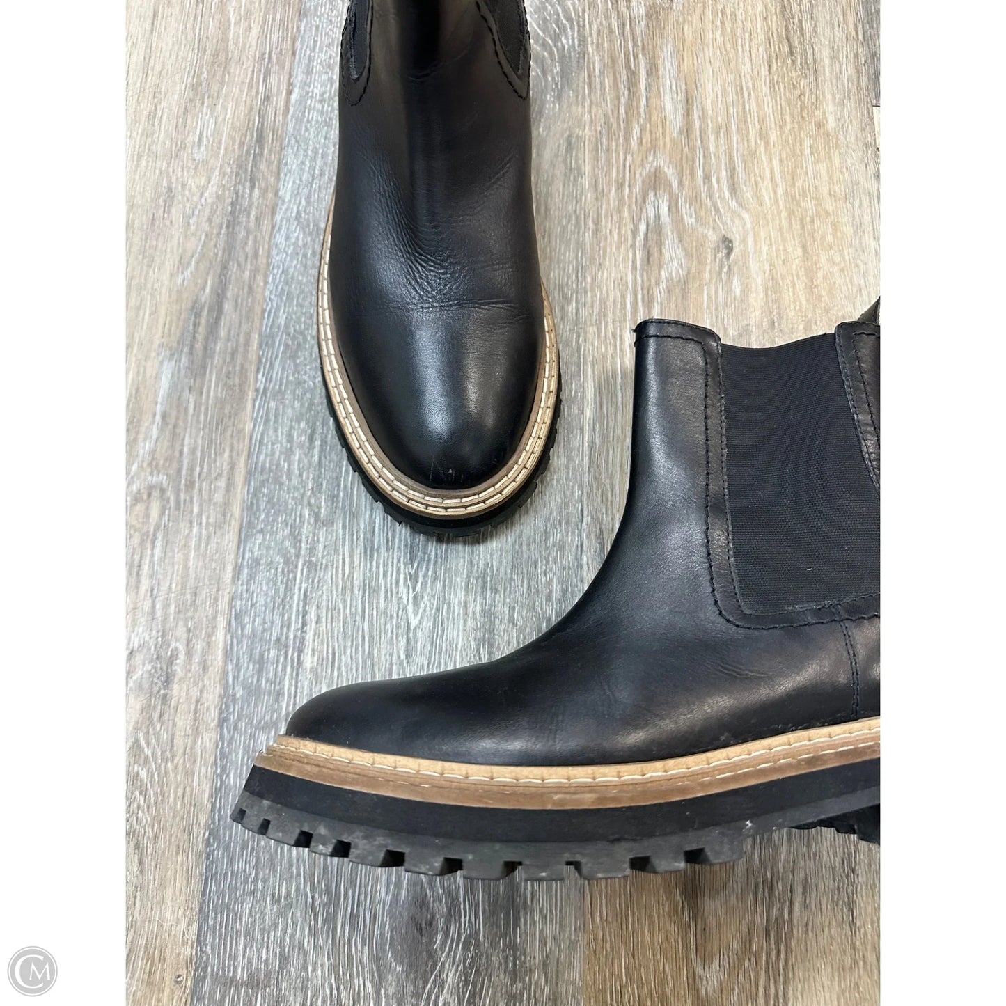 Boots Ankle Flats By Boden In Black, Size: 8.5