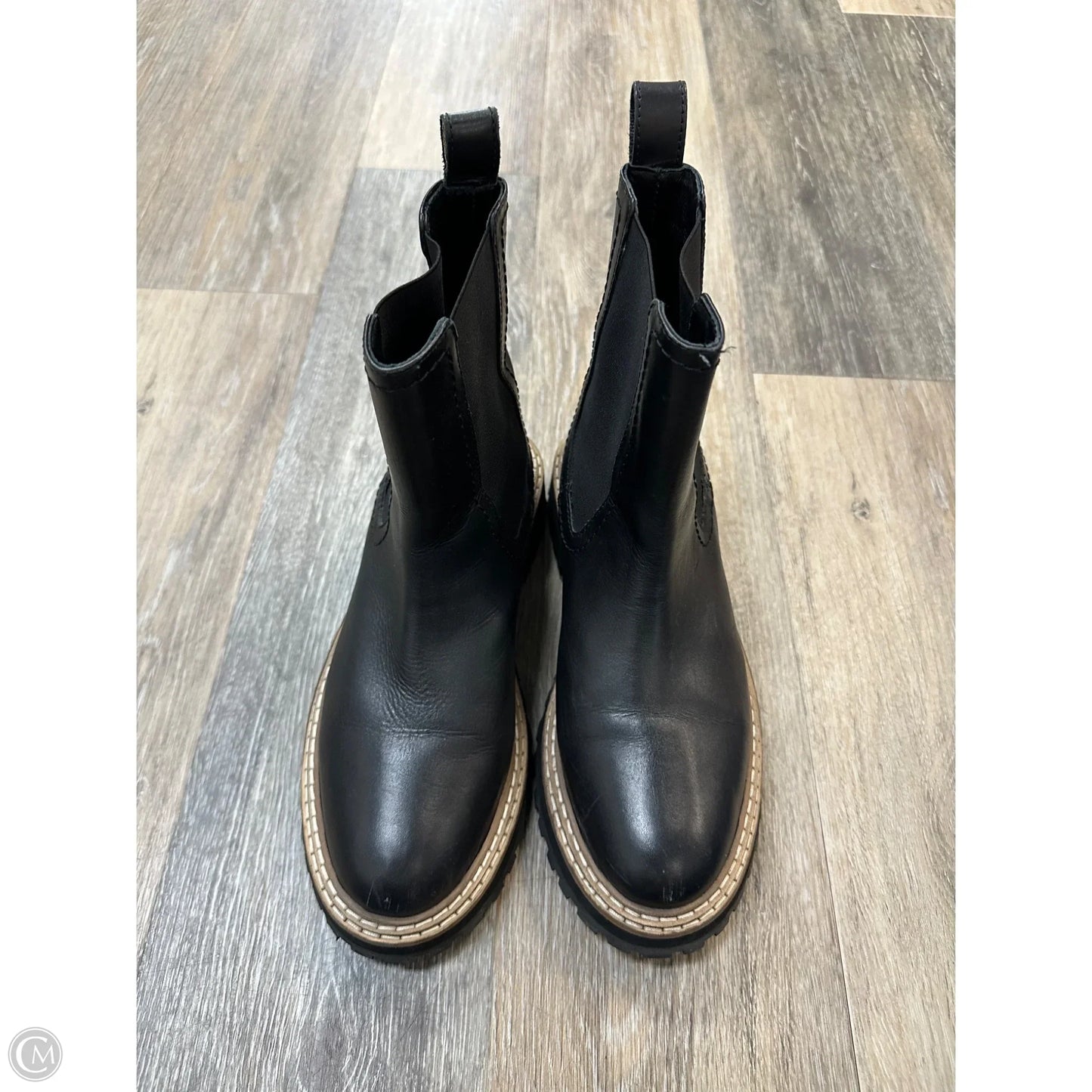 Boots Ankle Flats By Boden In Black, Size: 8.5