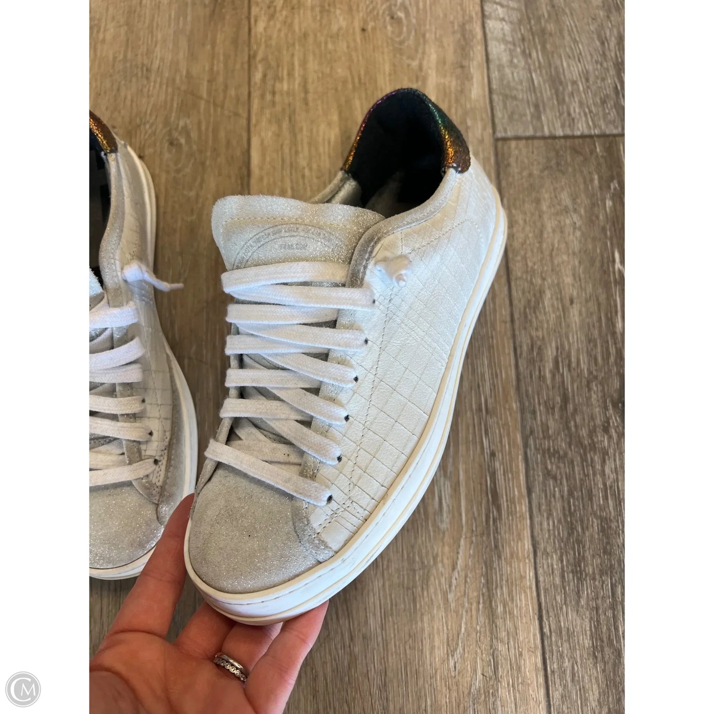 Shoes Athletic By P448 In White, Size: 6