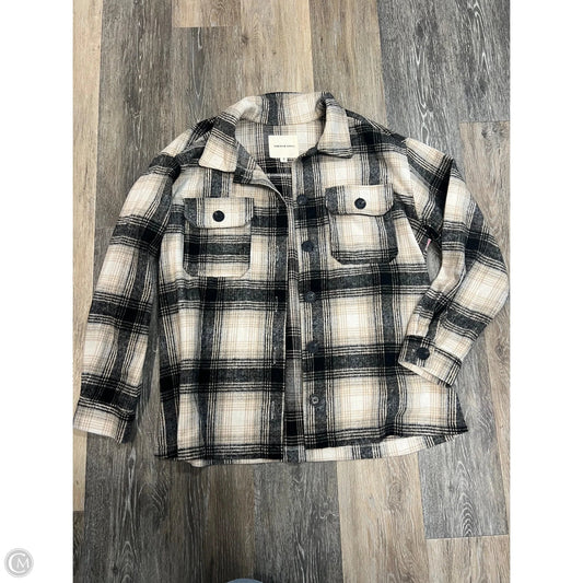 -Jacket Shirt By Thread And Supply In Tan, Size: M