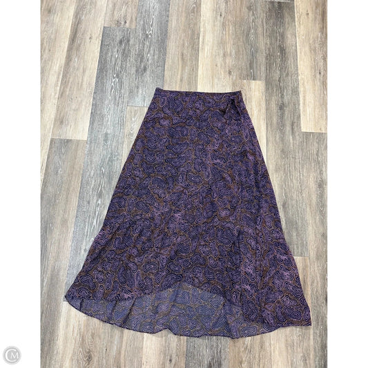 Skirt Midi By Denim Hunter In Purple, Size: M