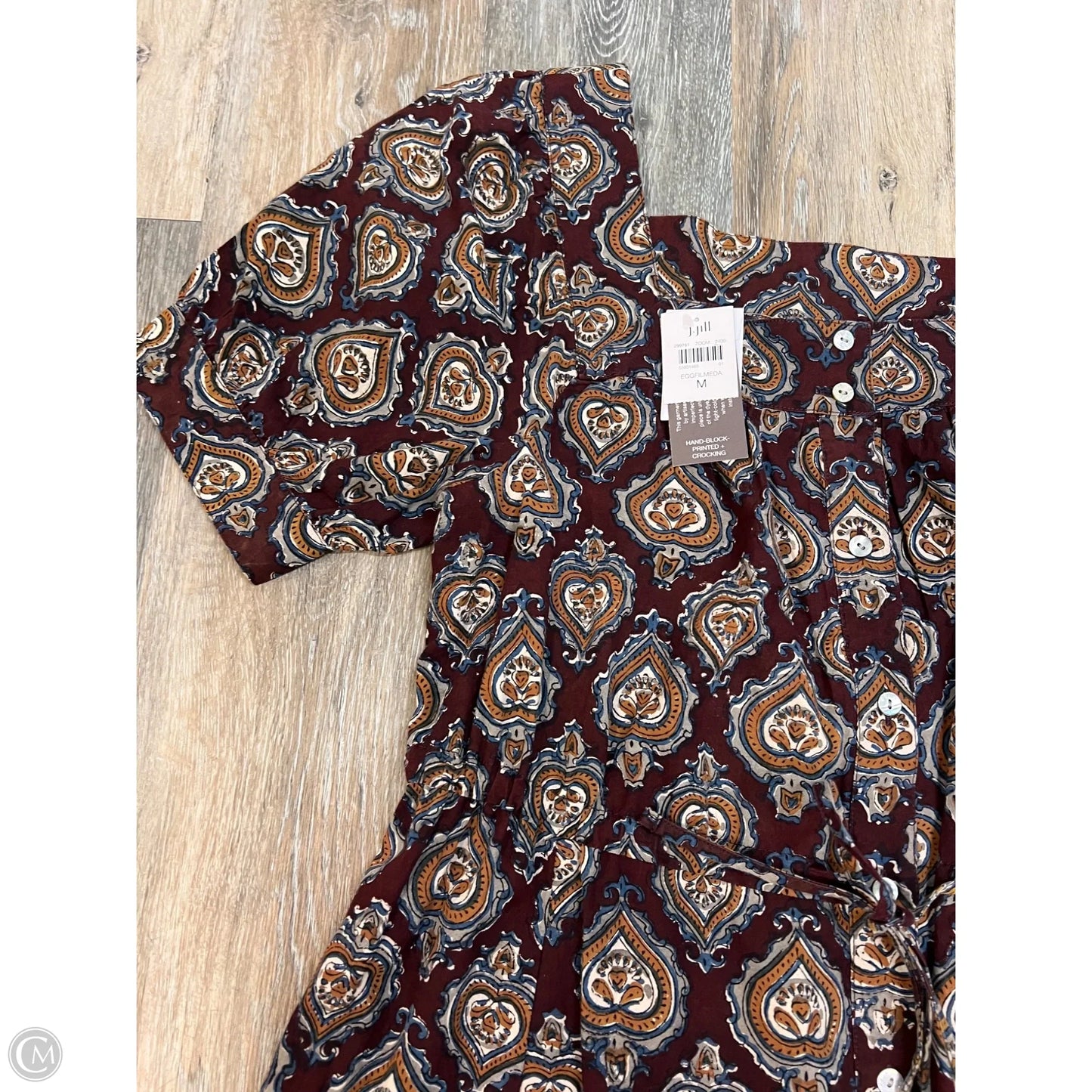 Dress Casual Midi By Pure Jill In Multi-colored, Size: M