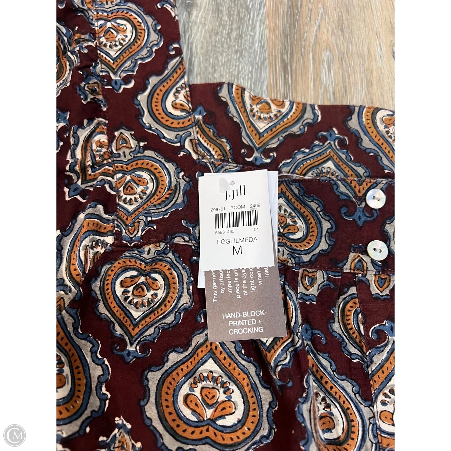 Dress Casual Midi By Pure Jill In Multi-colored, Size: M