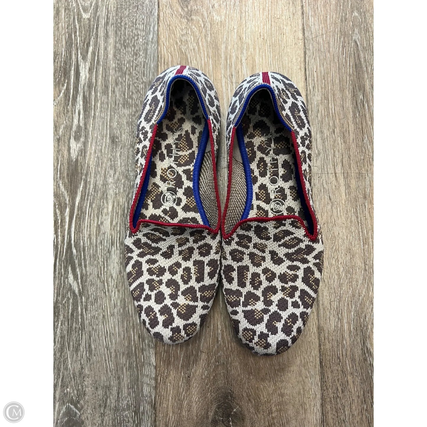 Shoes Flats By Rothys In Animal Print, Size: 8.5