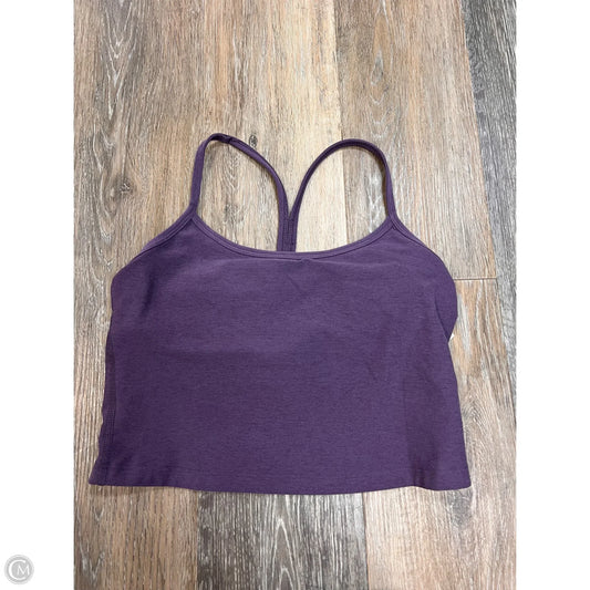 Athletic Tank Top By Beyond Yoga In Purple, Size: M