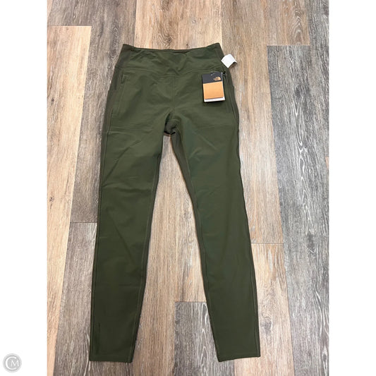 Athletic Leggings By The North Face In Green, Size: M