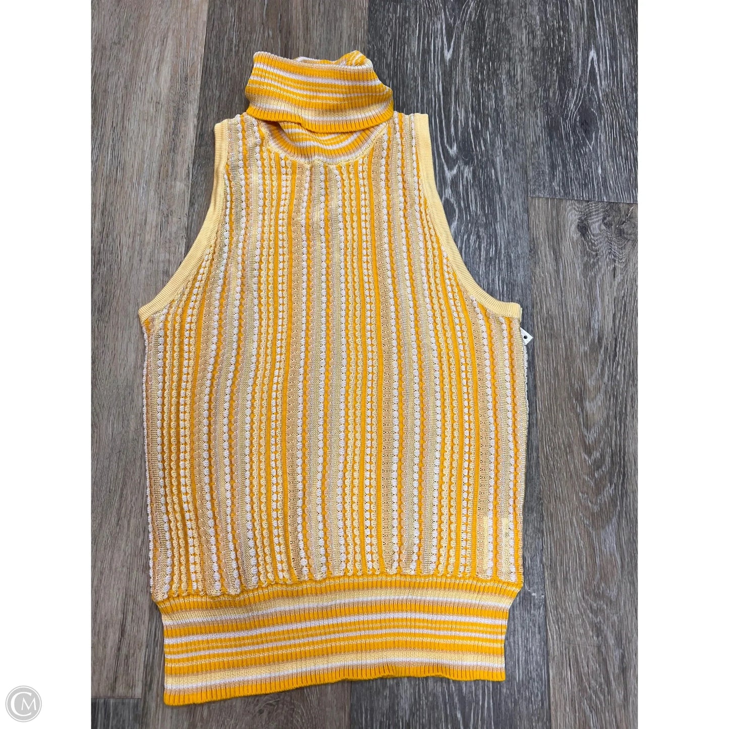 Tank Top Designer By Ramy Brook In Yellow, Size: Xs