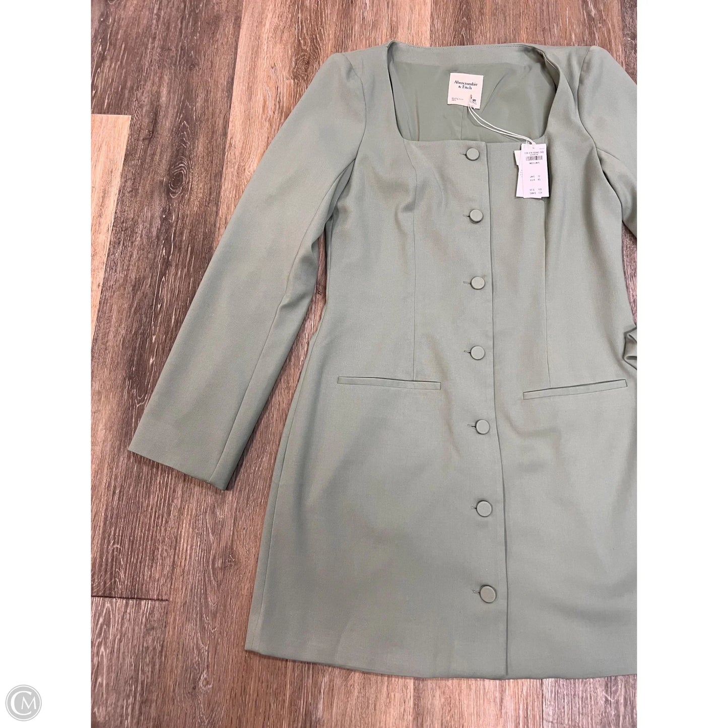 Dress Party Short By Abercrombie And Fitch In Green, Size: M
