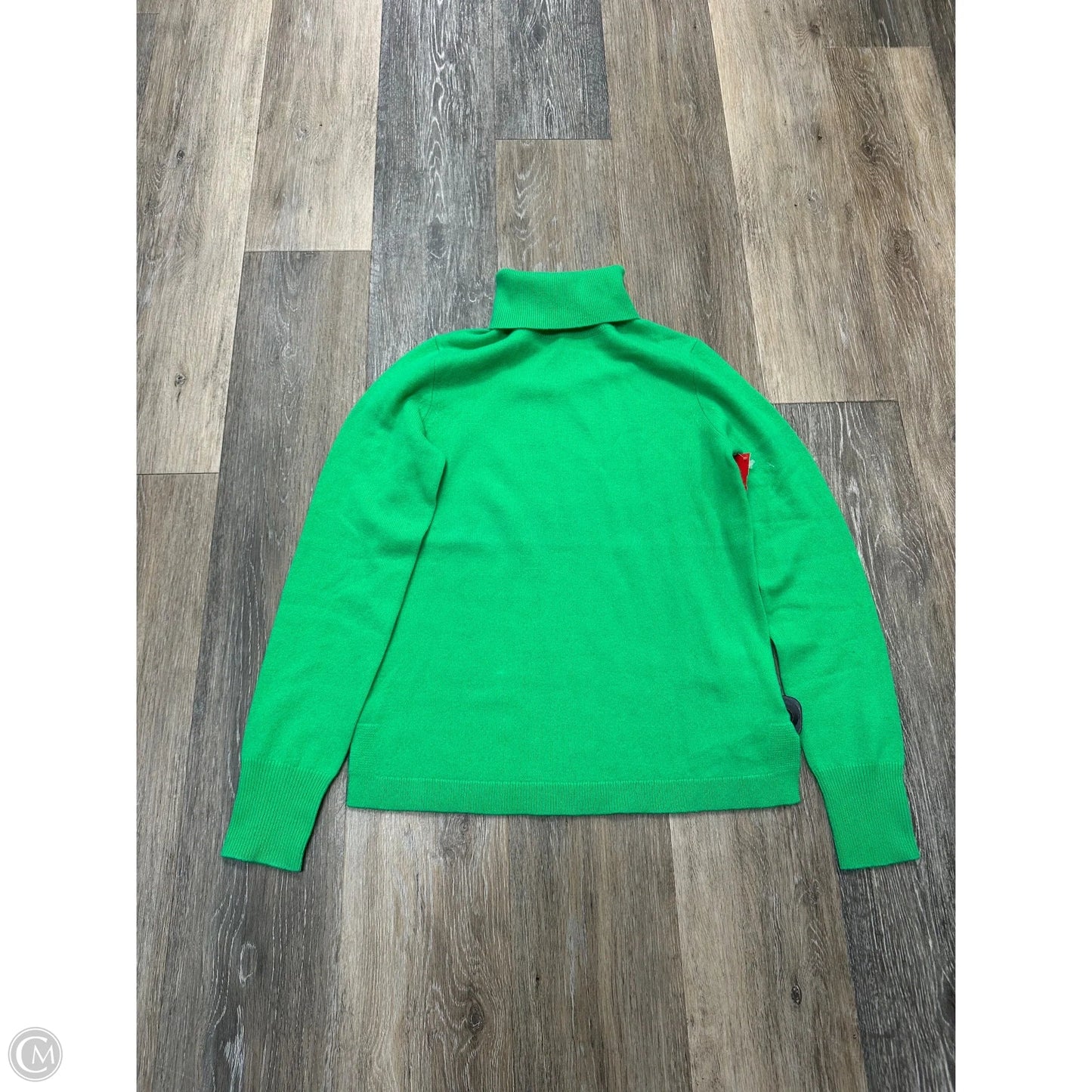 Sweater Cashmere By J. Crew In Green, Size: Xs