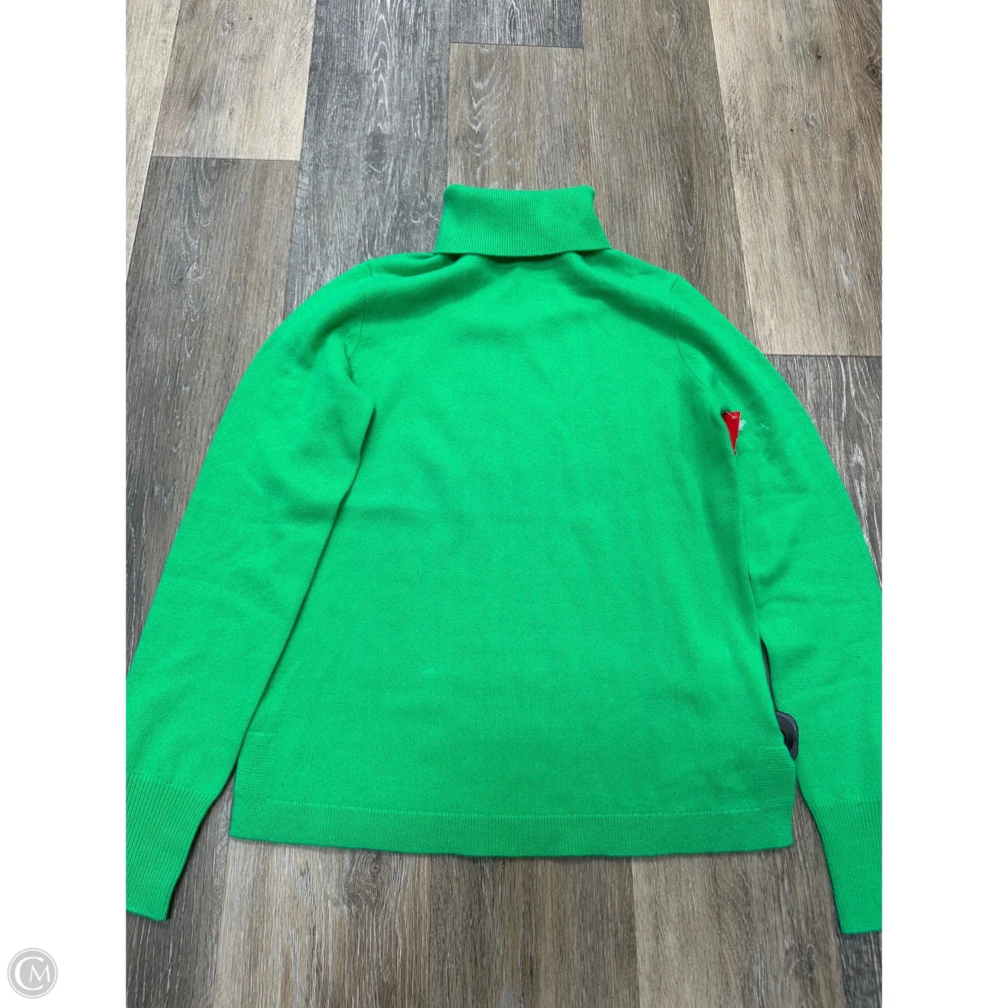 Sweater Cashmere By J. Crew In Green, Size: Xs