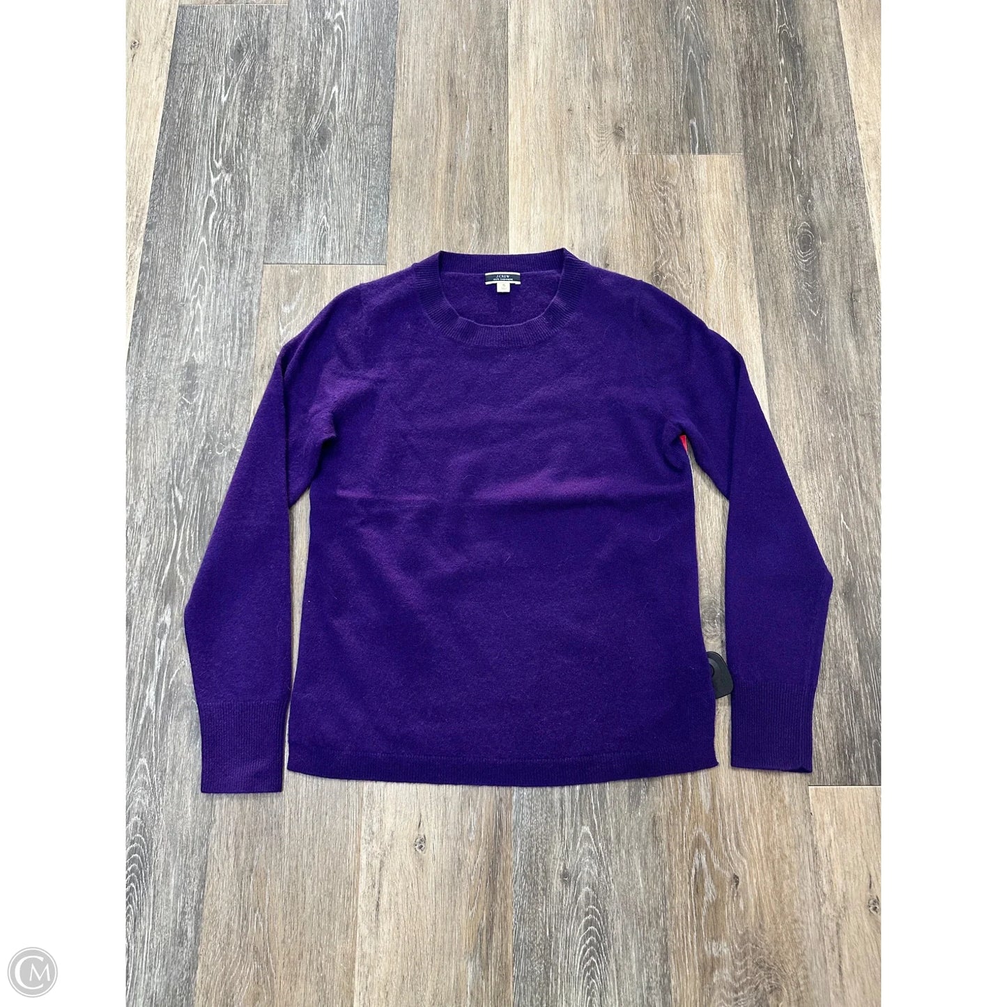 Sweater Cashmere By J. Crew In Purple, Size: S