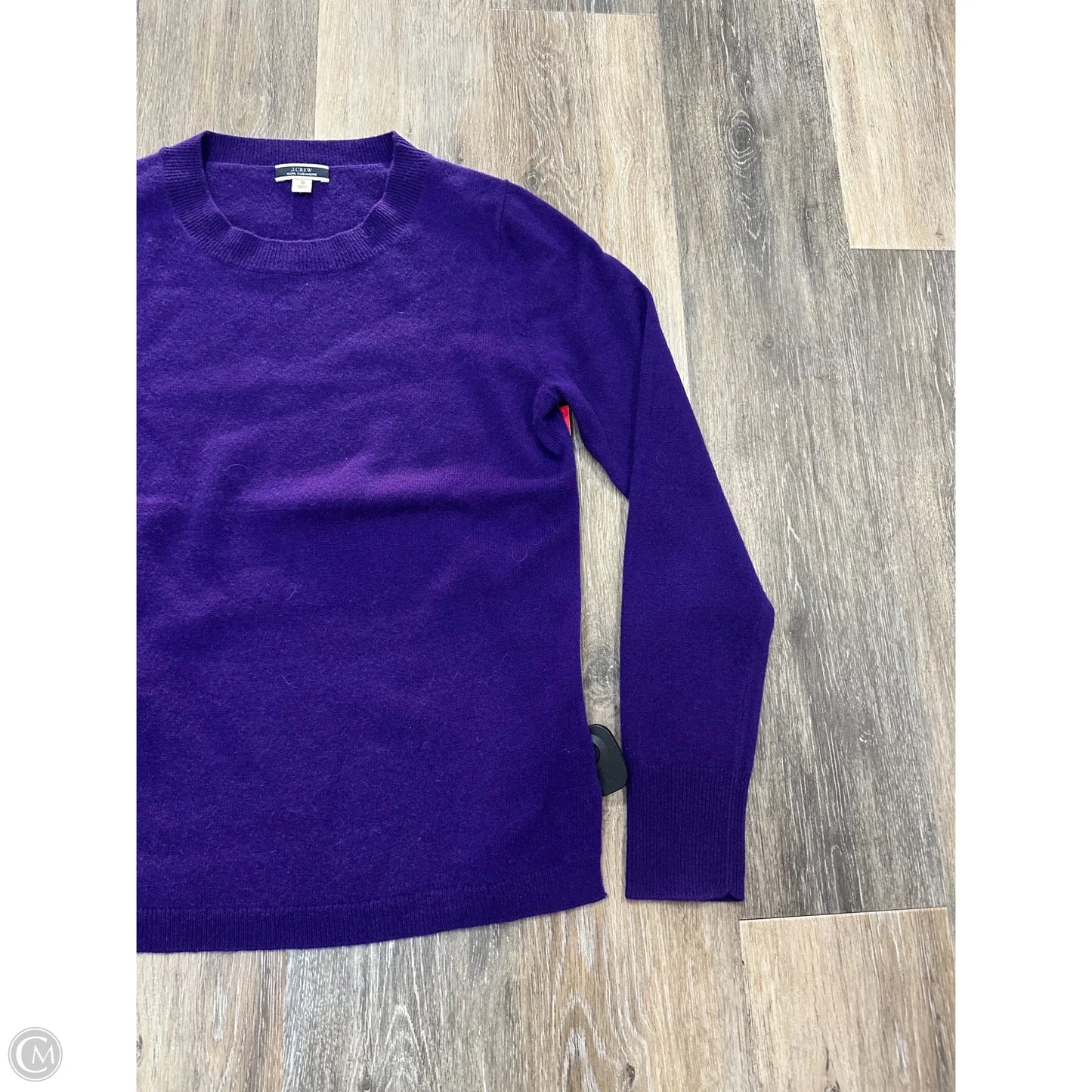 Sweater Cashmere By J. Crew In Purple, Size: S