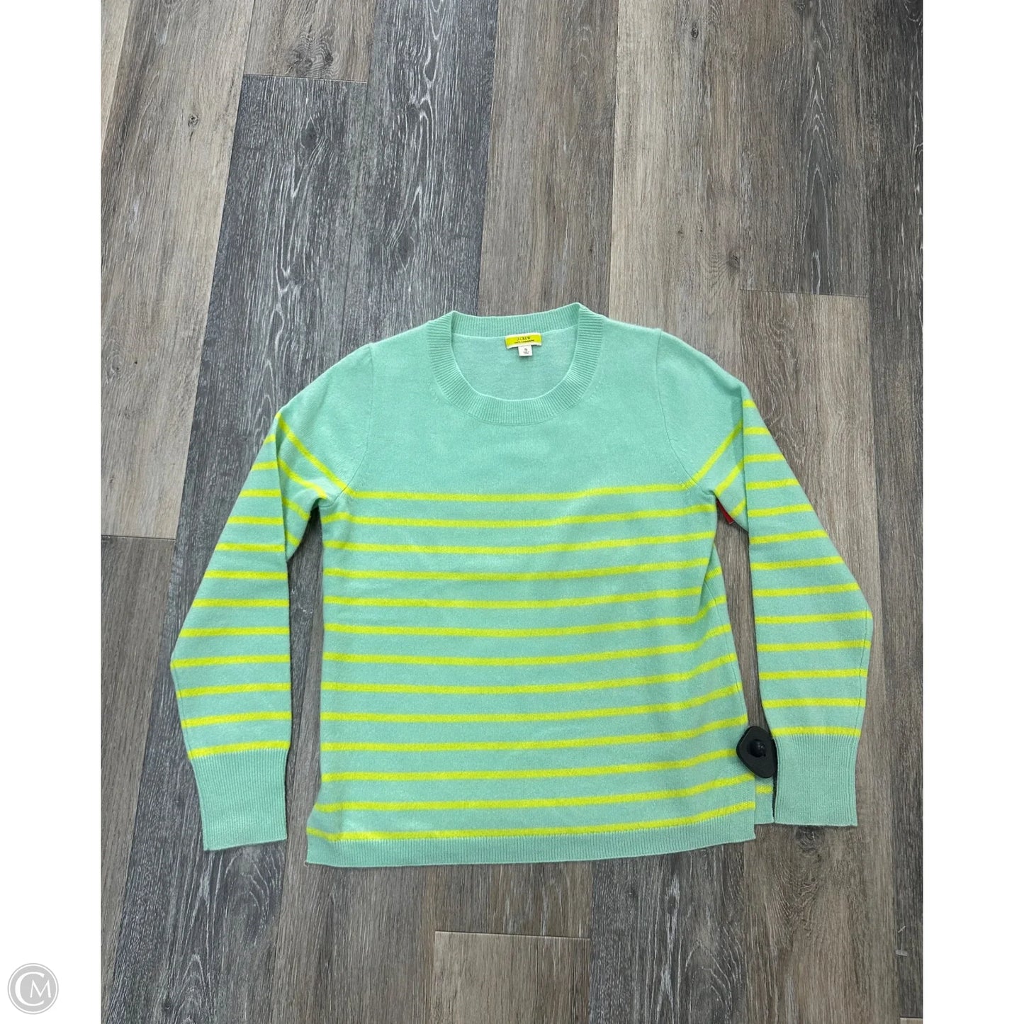 Sweater Cashmere By J. Crew In Green, Size: S