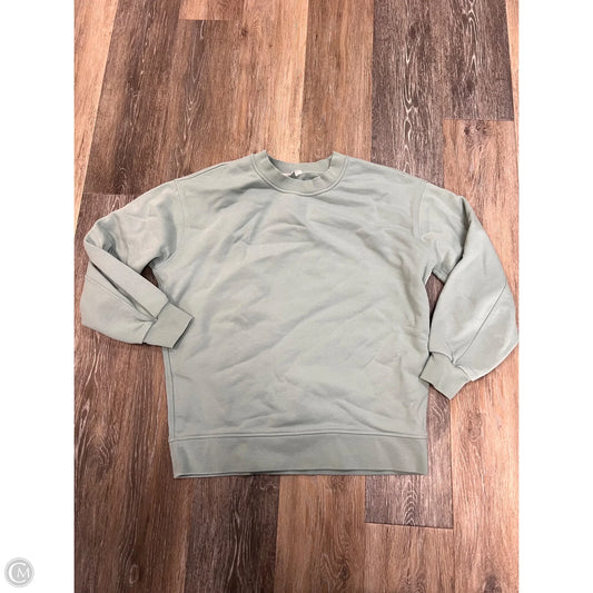 Athletic Sweatshirt Crewneck By Lululemon In Blue, Size: 2