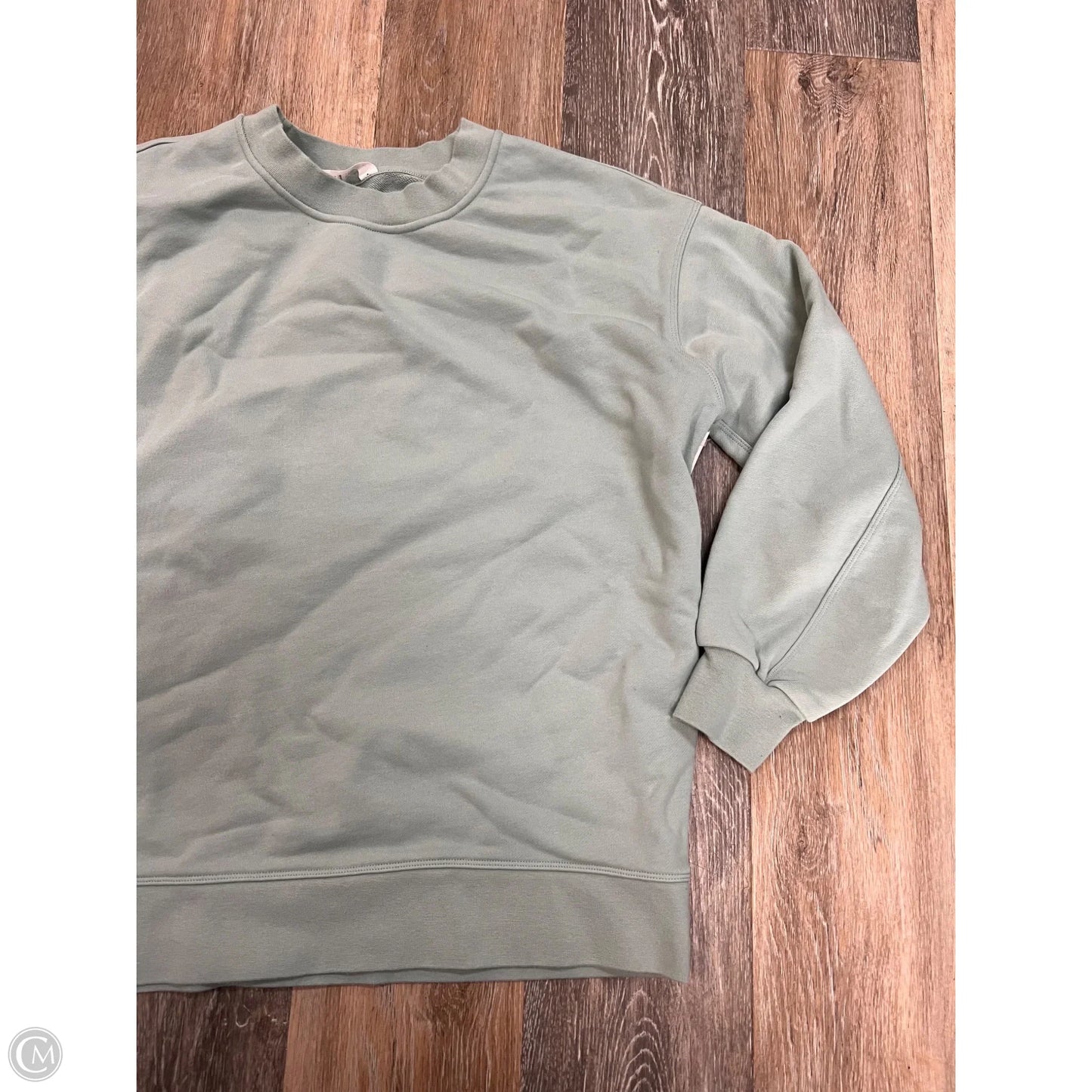 Athletic Sweatshirt Crewneck By Lululemon In Blue, Size: 2