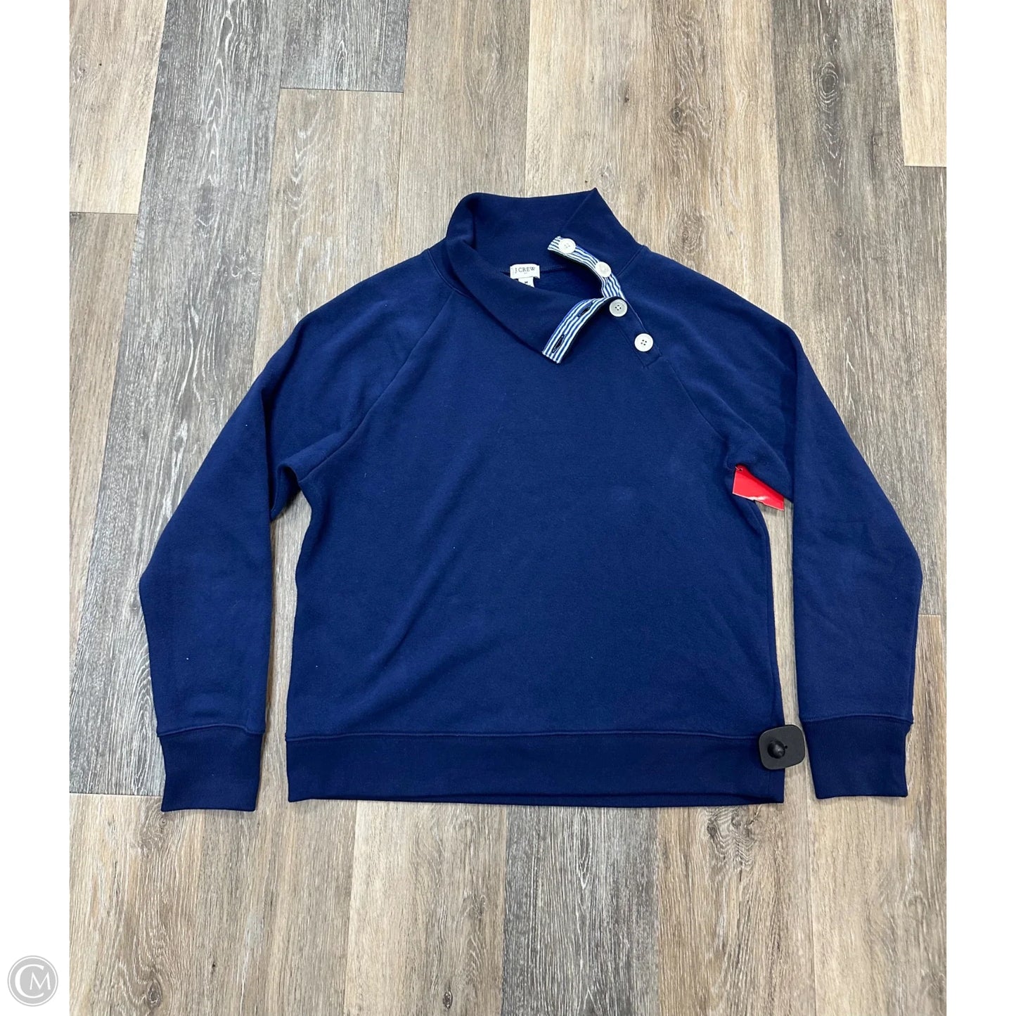 Top Long Sleeve By J. Crew In Blue, Size: M