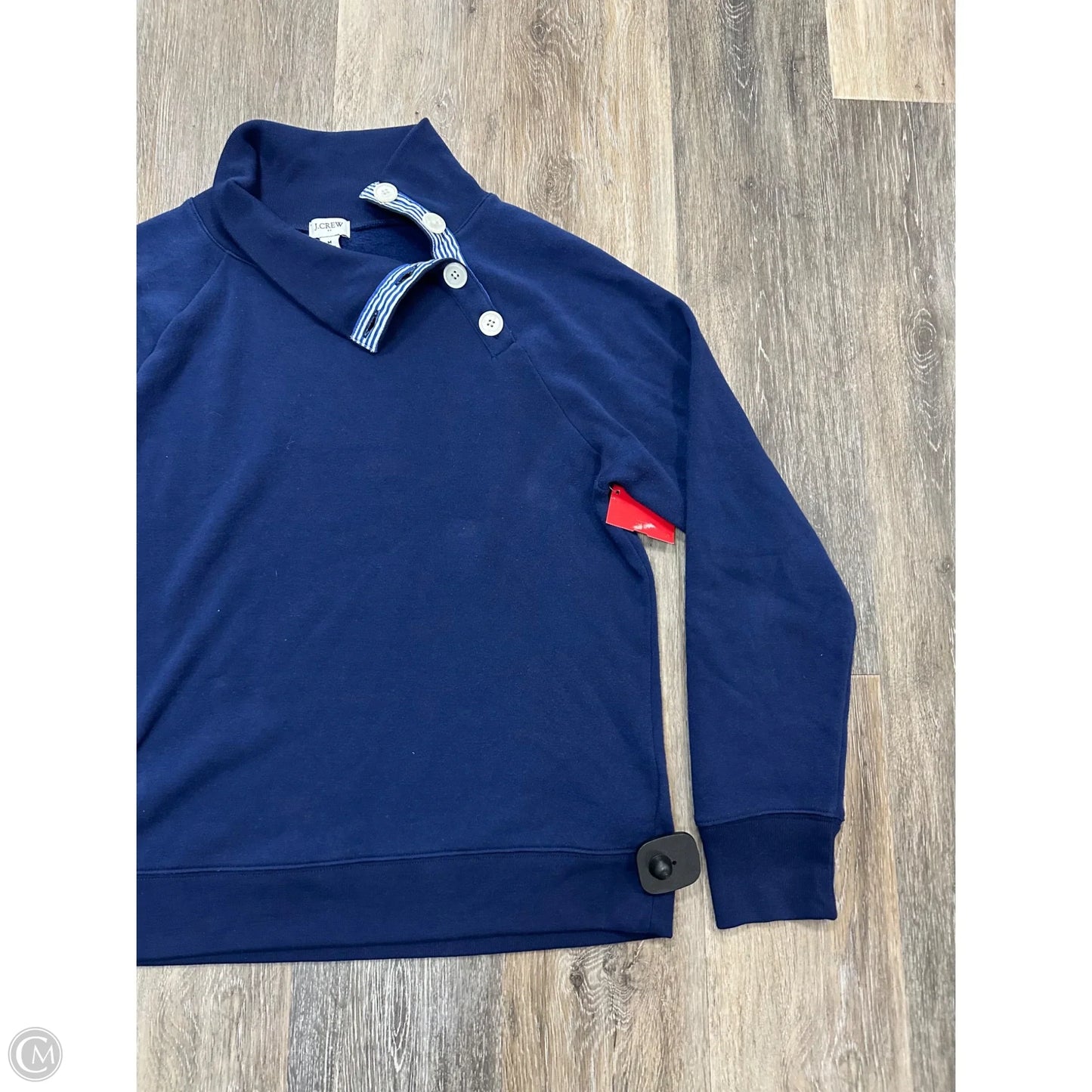 Top Long Sleeve By J. Crew In Blue, Size: M