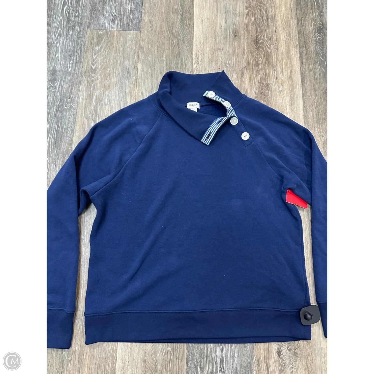 Top Long Sleeve By J. Crew In Blue, Size: M