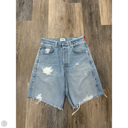 Shorts By Citizens Of Humanity In Blue Denim, Size: 0