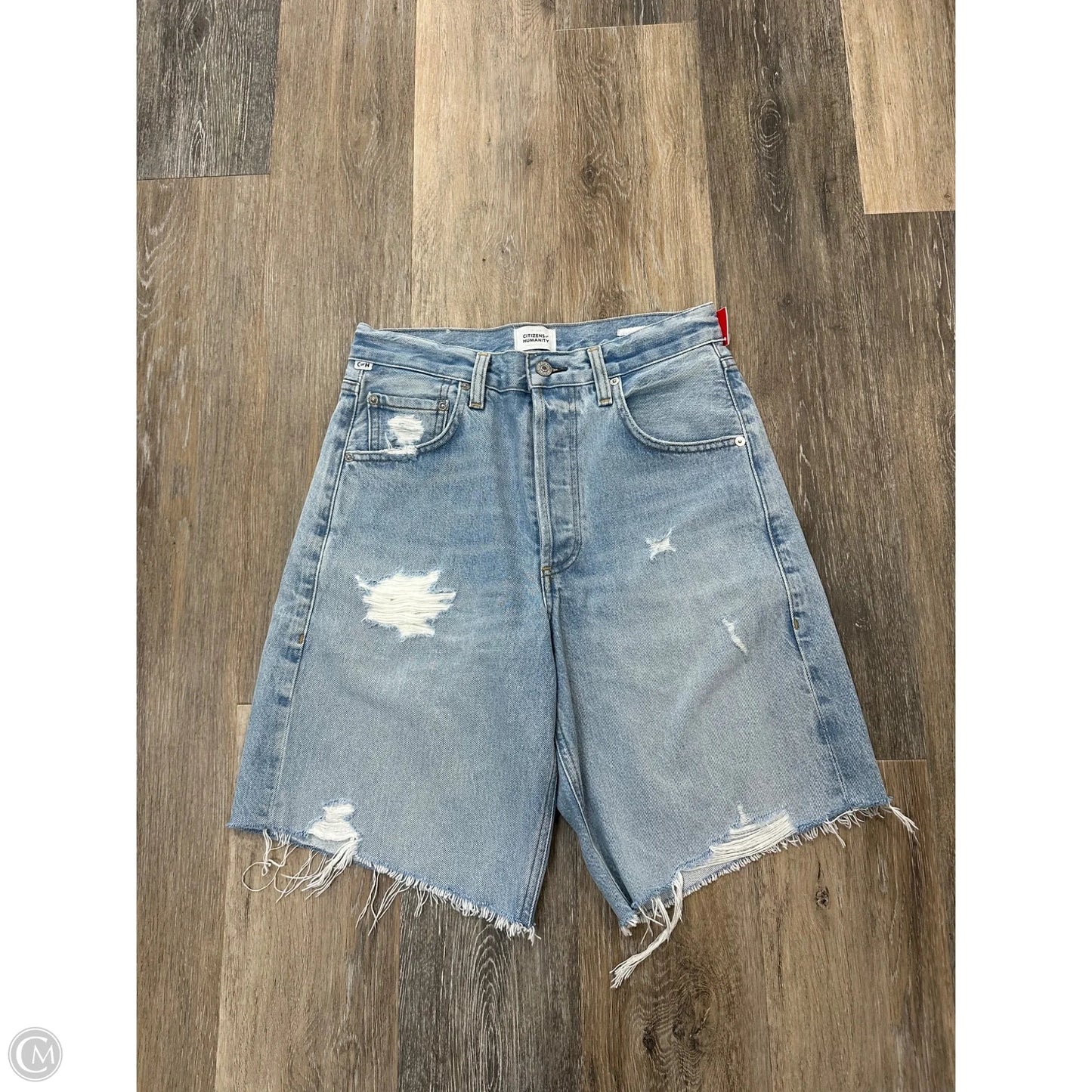 Shorts By Citizens Of Humanity In Blue Denim, Size: 0