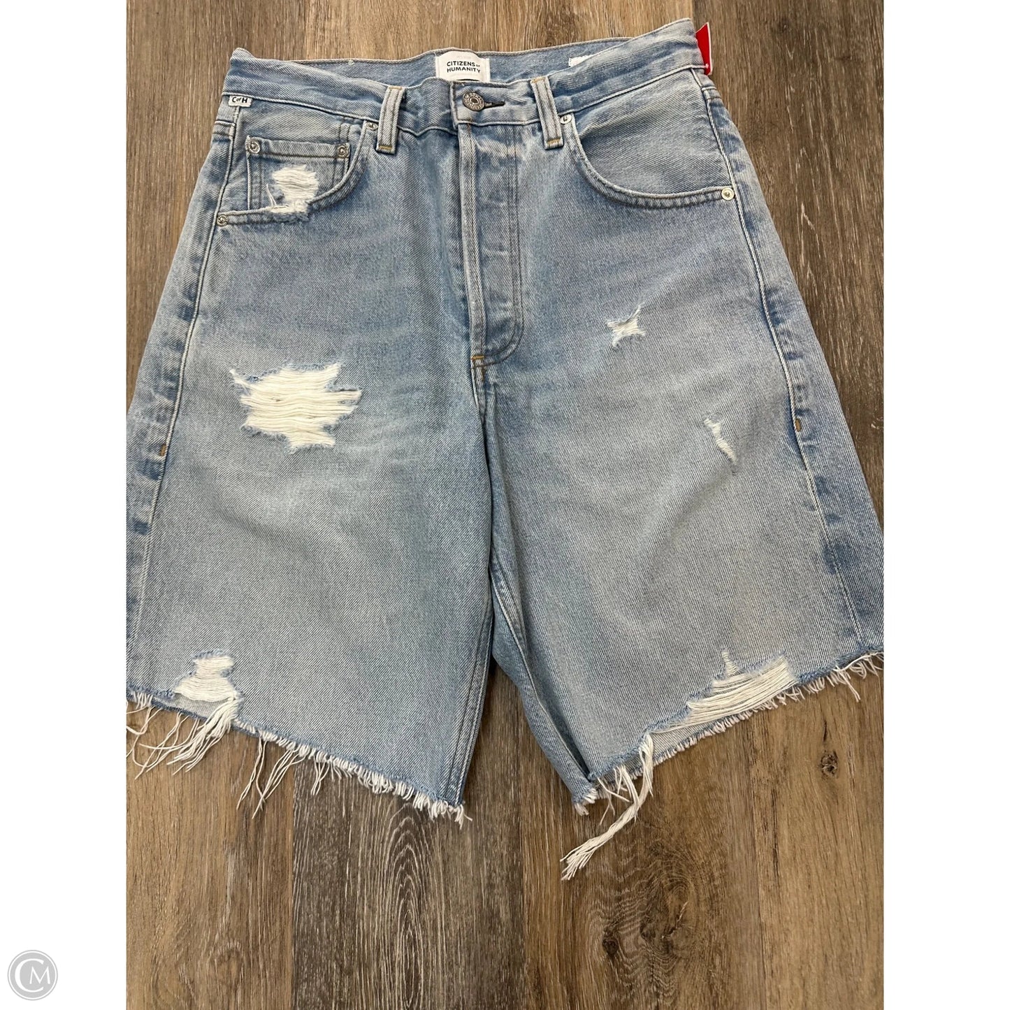 Shorts By Citizens Of Humanity In Blue Denim, Size: 0