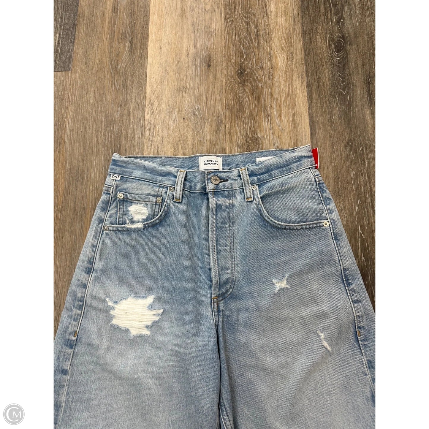 Shorts By Citizens Of Humanity In Blue Denim, Size: 0