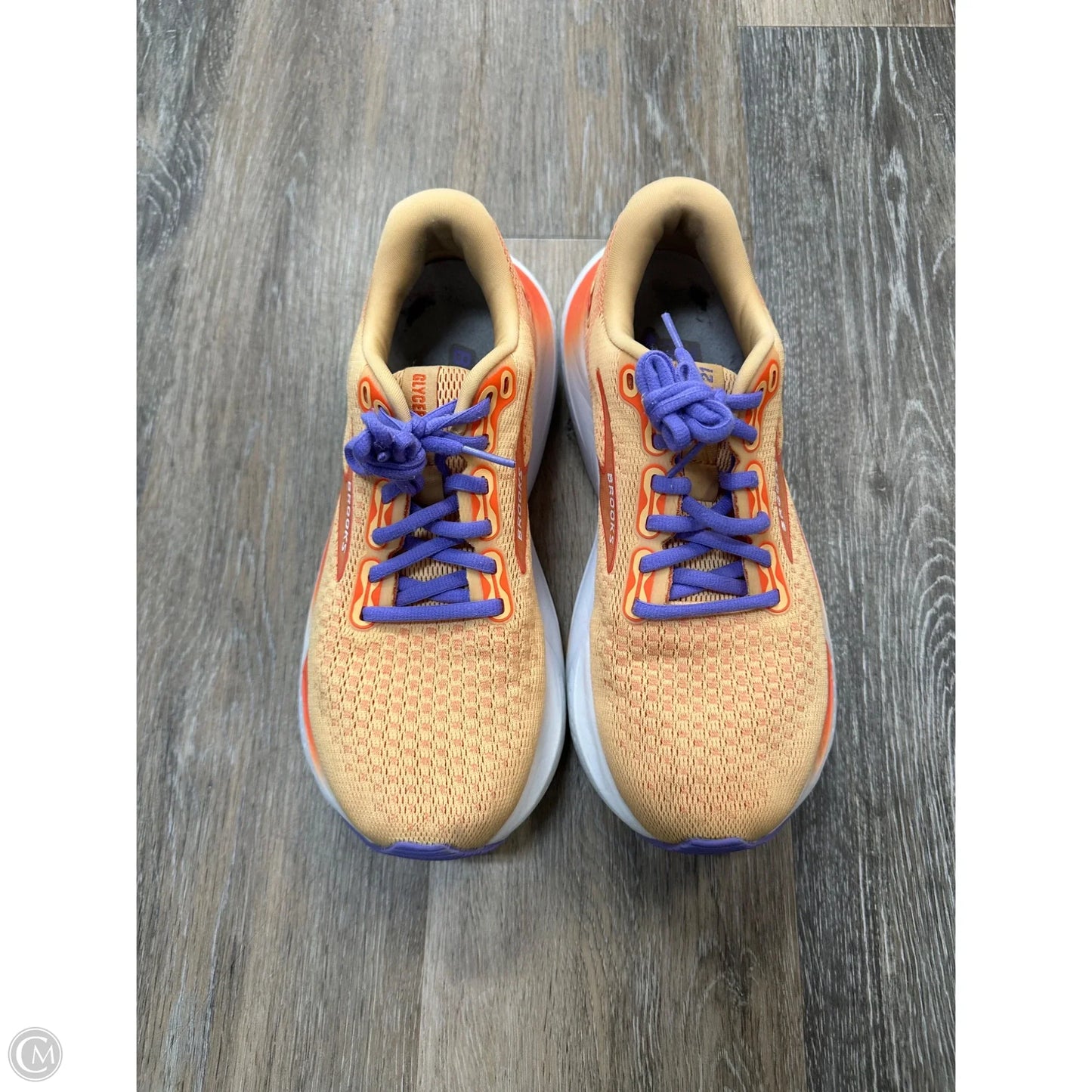 Shoes Athletic By Brooks In Orange, Size: 8