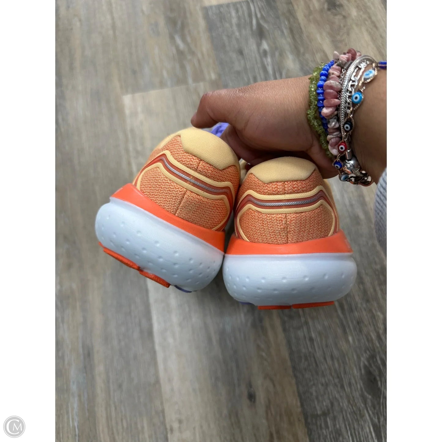 Shoes Athletic By Brooks In Orange, Size: 8