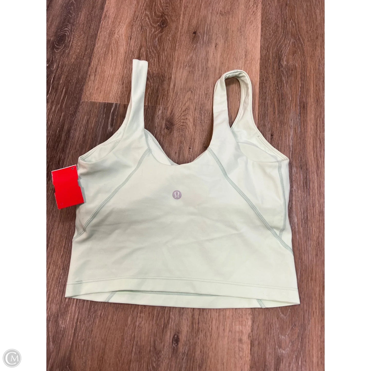 Athletic Tank Top By Lululemon In Green, Size: 4