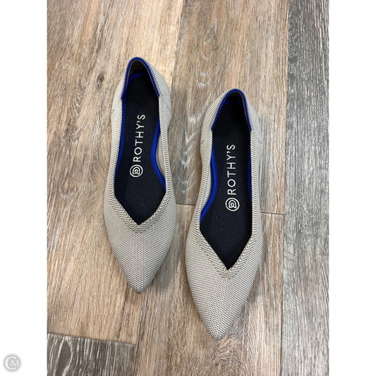 Shoes Flats By Rothys In Grey, Size: 8