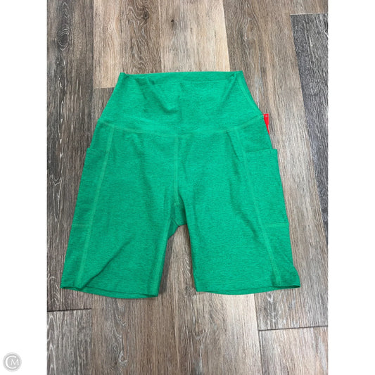 Athletic Shorts By Beyond Yoga In Green, Size: M