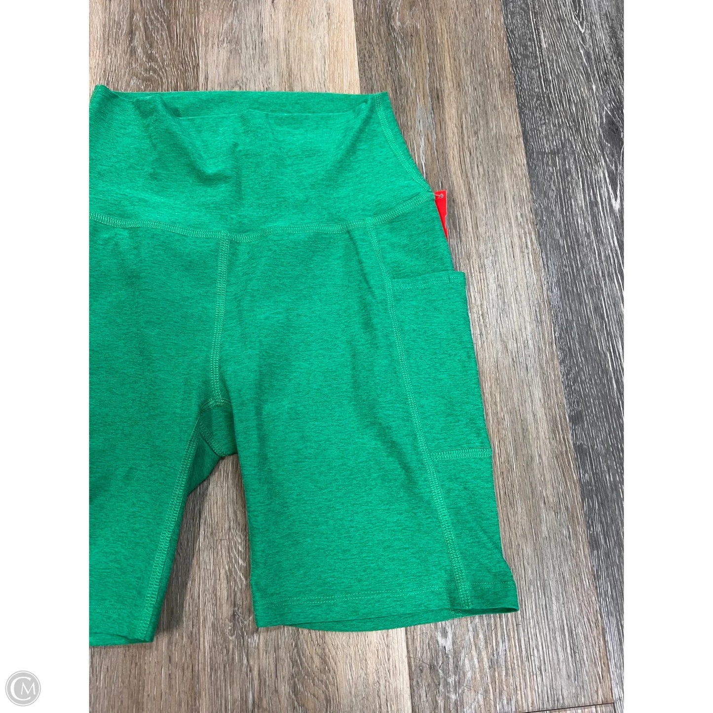 Athletic Shorts By Beyond Yoga In Green, Size: M