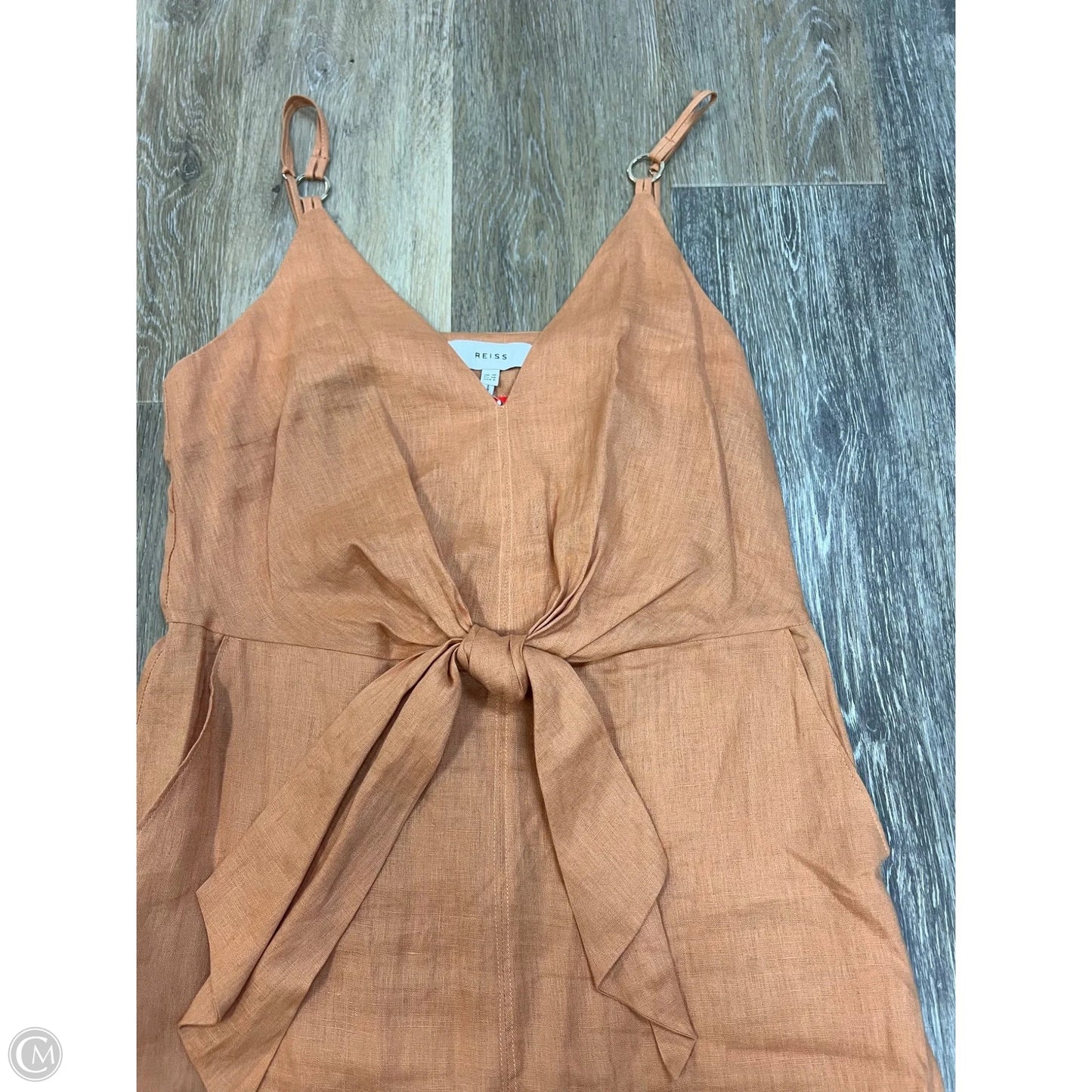 Dress Casual Midi By Reiss In Orange, Size: 6